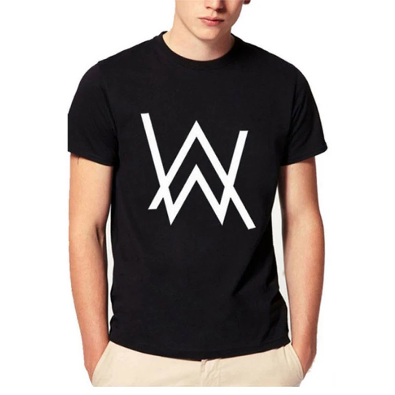 Nueva moda música Divina Comedia Alan Walker camiseta impresa hombres Hip Hop manga corta algodón Casual hombres camisetas tops M XXL|Camisetas| - AliExpress