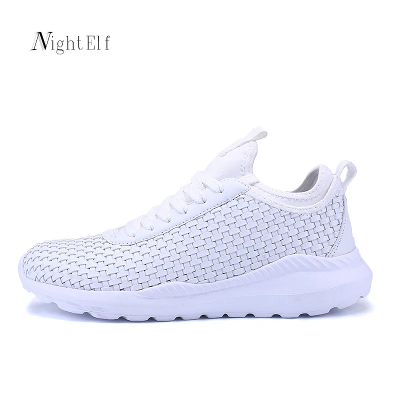 

Night Elf running shoes for men manual kniting sport shoes breathable 2017 summer luxury men jogging walking trainers sneakers