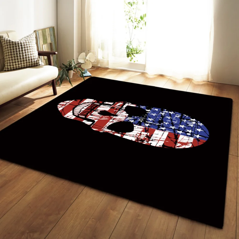 

Halloween Europen Style Flannel Velvet Memory Foam Carpet Rugs Parlor Area Rug Bedroom Playroom Basketball Game Mats Floormat