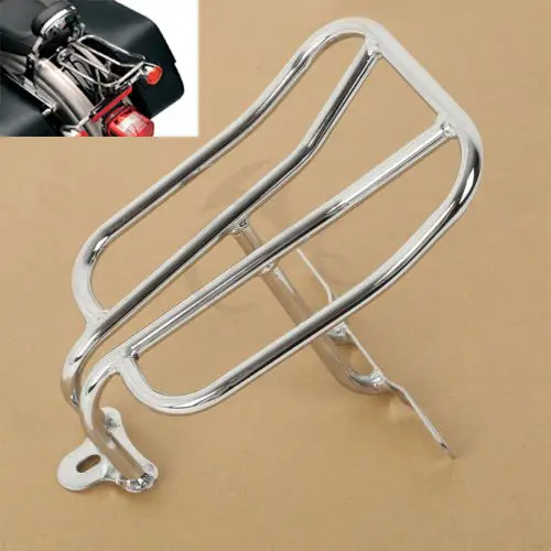 Motorcycle Moto Fender Solo Luggage Rack For Harley Davidson Dyna Low