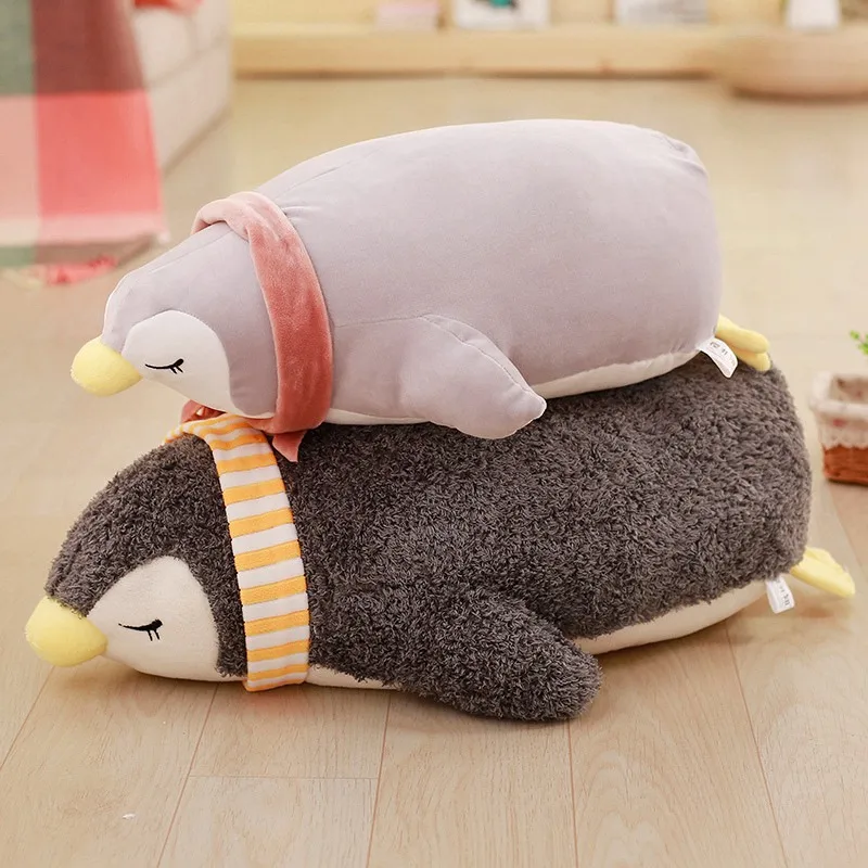55 см/70 см/90 см мягкая милая плюшевая подушка с пингвином Kawaii игрушка Пингвин кукла