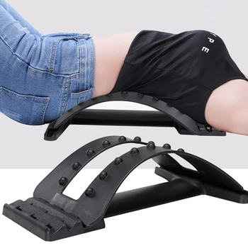 

1pc Magic Fitness Back Massage Stretcher Equipment Relax Stretcher Support Relaxation Spine Chiropractic Pain Relief Body Care