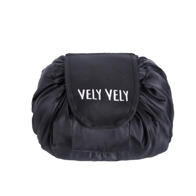 

New Arrivel! Lazy Cosmetic Bag Large Capacity Many Colors For Makeup Tools Kits, Very Popular