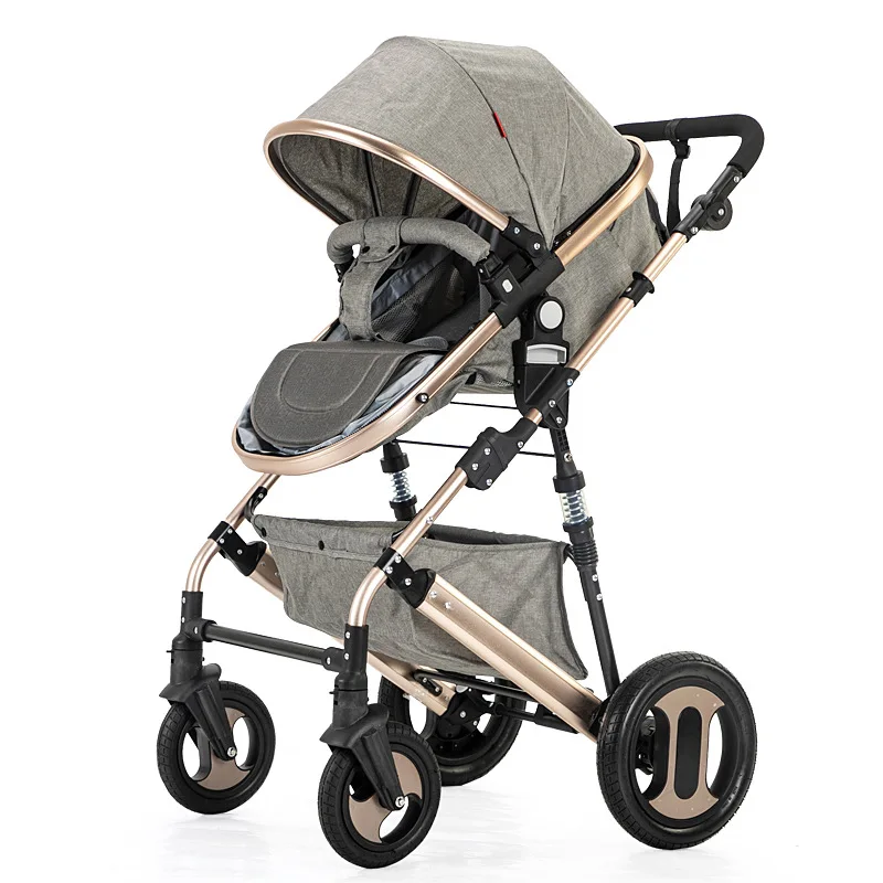 

High-view stroller portable folding ultra light portable children's baby stroller simple umbrella car