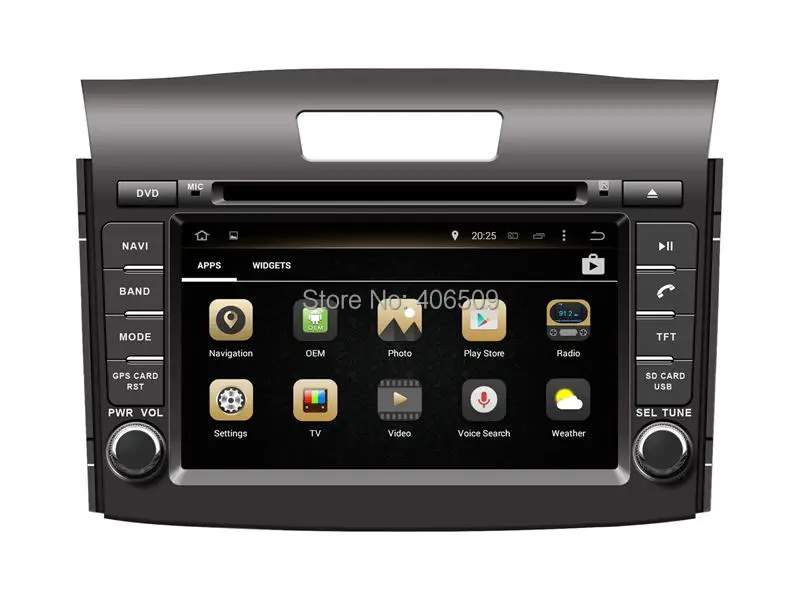 Cheap Android 9.0 Car DVD Player for Honda CRV 2012-2014 with GPS Navigation Radio BT USB WIFI Audio Stereo Mirror Link 8Core 4G+32G 0