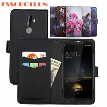 FSSOBOTLUN For Blackview BV9000 Pro Case PU Leathe