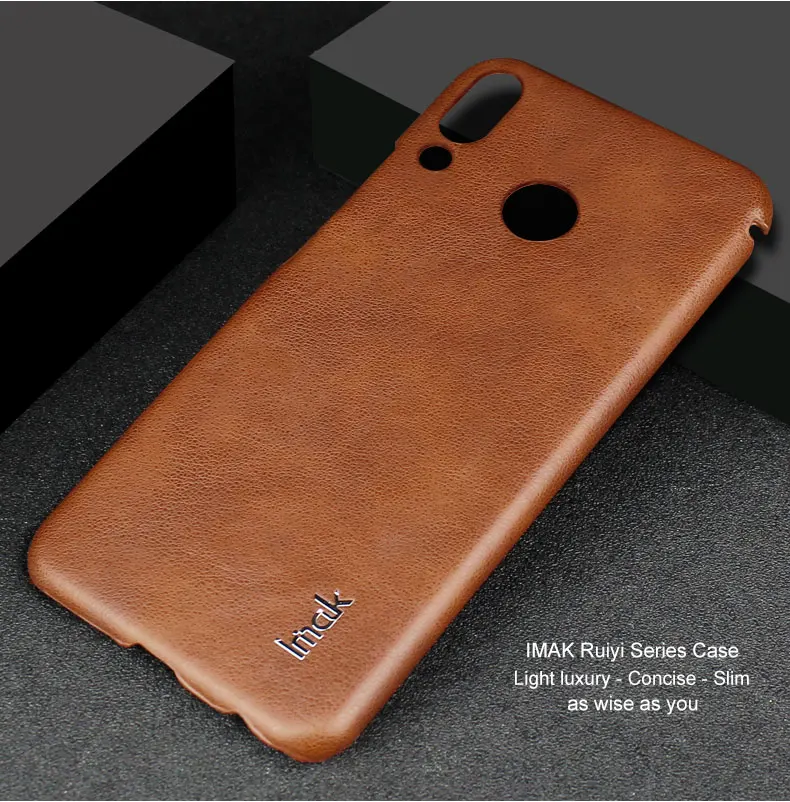 IMAK Ruiyi серия Роскошная кожа из искусственной кожи чехол для Asus Zenfone 5(ZE620KL)/5Z(ZS620KL) твердый PC задняя крышка чехол Качество s