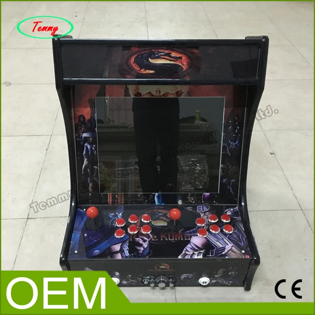 Best price at $380 Cheap new products Desk Arcade Machine With Game 645 in 1 jamma board 2 Player Table Top Arcade Horizontal Games Game Cabinet
