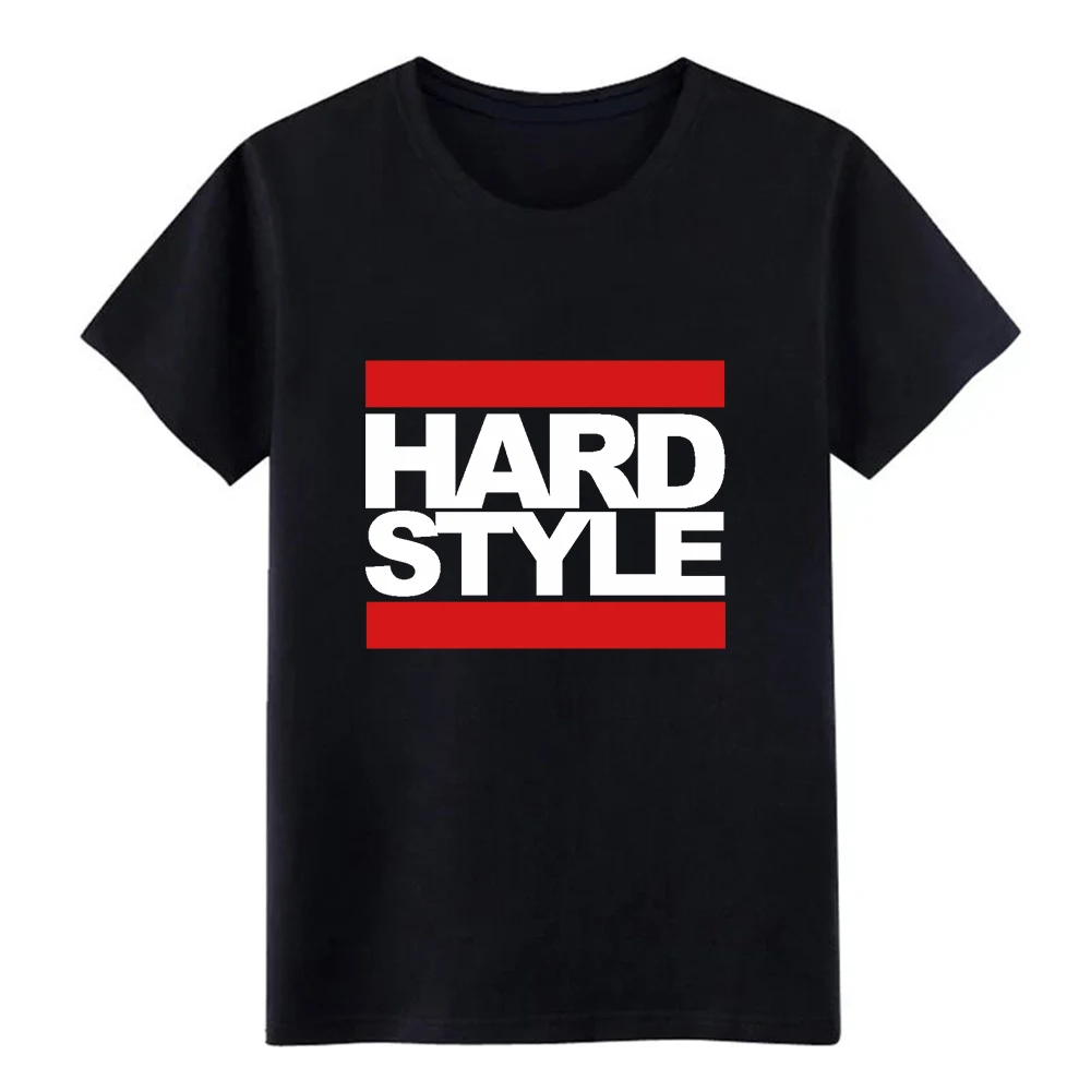Hardstyle box футболка для мужчин на заказ из хлопка с o-образным вырезом Формальная
