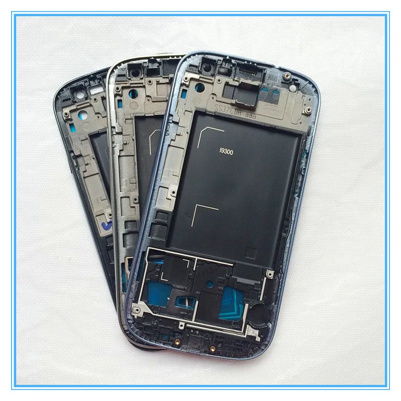 Оригинальные новые запасные части Передняя крышка Корпус для Samsung Galaxy S3 III i9300 ЖК