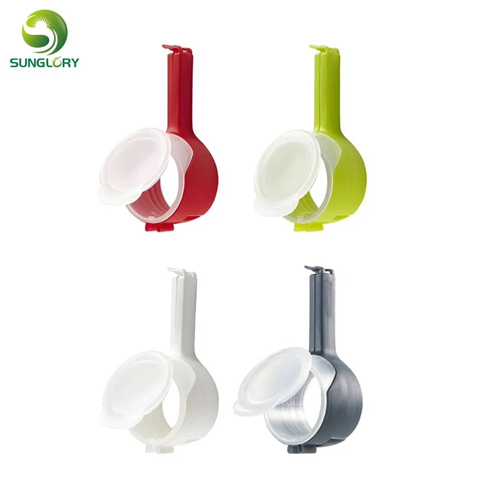 Seal Pour Food Storage Bag Clip Snack Sealing Clip Fresh Keeping Sealer Clamp Plastic Helper Food Saver Travel Kitchen Gadgets