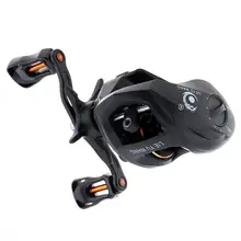 10+ 1BB 6,3: 1 Рыболовная катушка для приманки, сверхлегкая катушка из стекловолокна 190 г, магнитный тормоз, Максимальное сопротивление 8 кг/17,6 фунта