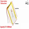 3.7V 8000mAh 9060100 Lithium polymère li-po Li ion piles rechargeables pour Mp3 MP4 MP5 GPS PSP mobile bluetooth ► Photo 1/2