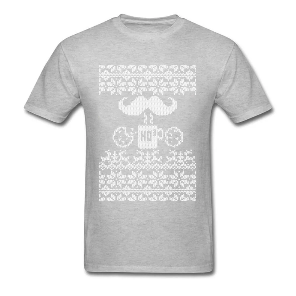 Santa Snack Ugly Christmas Sweater Style_grey