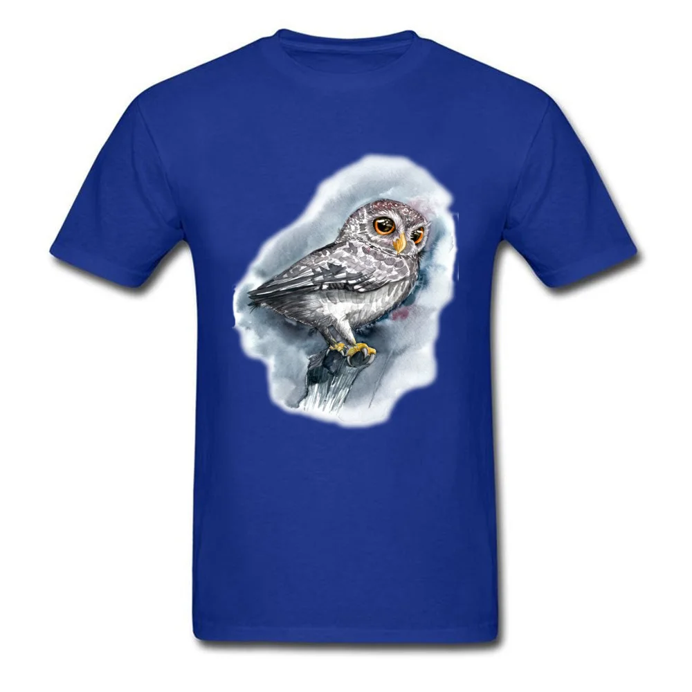 Watercolor Owl_blue