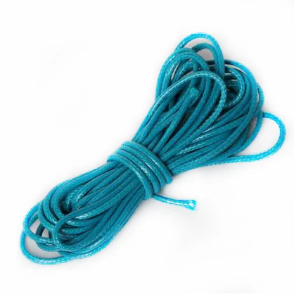 5M Long Wax line Clothing Cord 2mm Rustic Jute Twine Thin Twisted Jute Rope String Gift Cord for DIY Wedding Decoration