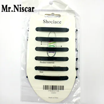 

Mr.Niscar 1 Set/12 Pcs Lazy Elastic Silicone Shoelaces Unisex Elastic Shoe Lace Arrow-shape Creative Lazy Silicone Laces No Tie