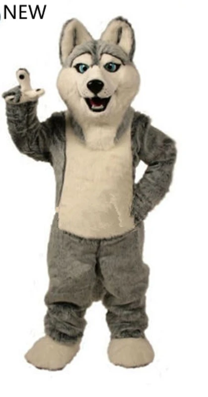 

High quality husky mascot adult cartoon doll costume outdoor performance props
