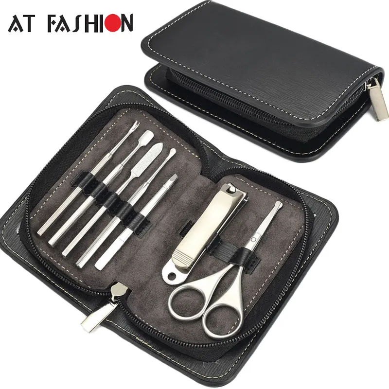 Professional 7pcs Nail Clipper Kit High Quality Nail Care Pedicure