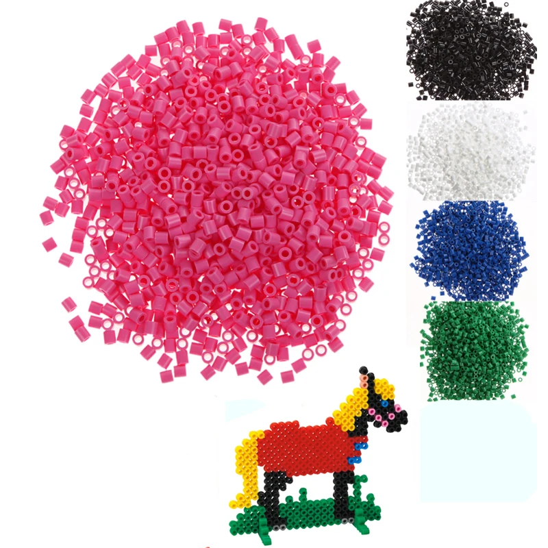 

1000pcs/Set 5mm Beads DIY Handmaking Beads Puzzle Toys Intelligence Learning Educational Toys for Children Kids DIY Toys