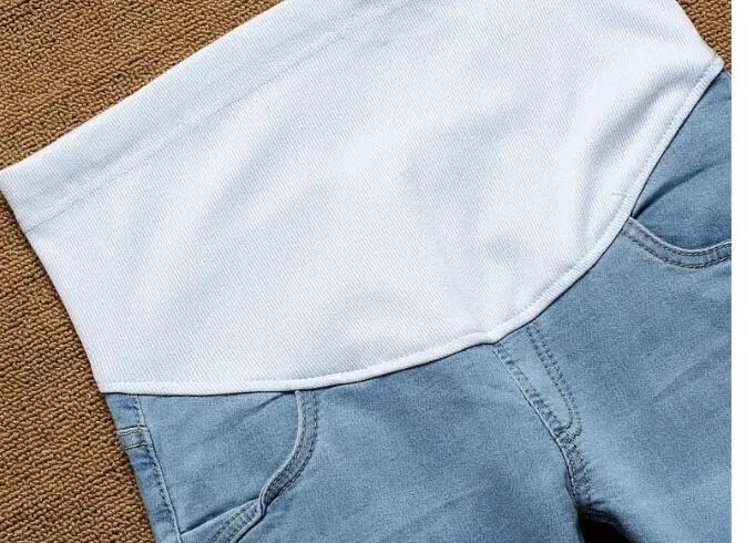 Новинка Осень и зима джинсы для беременных брюки стрейч тонкий Мода опоры живот беременных узкие брюки
