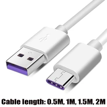 Pro совместим со всеми тип-c устройствами из ПВХ материал 5A SuperCharge usb type-C кабель Быстрая зарядка для huawei mate 20 P20 P30