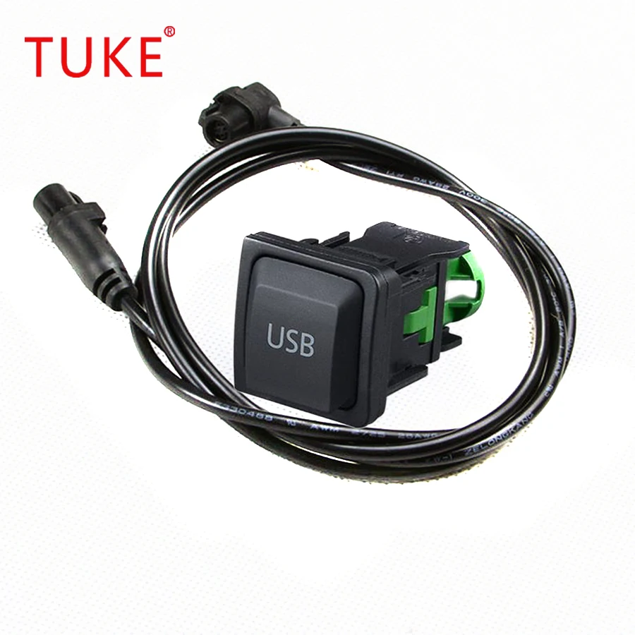 Проводная проводка TUKE OEM для VW RCD510 RNS315 подключение к интерфейсу USB Jetta MK5 MK6 Golf Scirocco