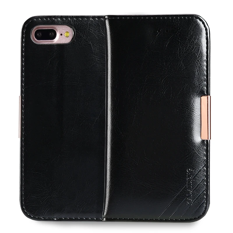 Leather Case For iPhone 7 / 7 Plus Wallet Flip Phone Case For Apple