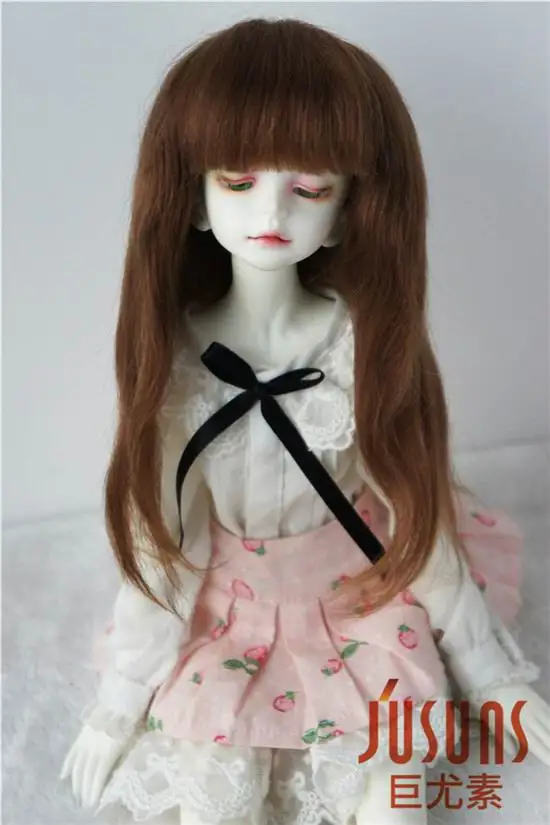 JD084 1/4 Мода BJD кукла парики MSD 7-8 дюймов длинный мягкий мохер BJD парик