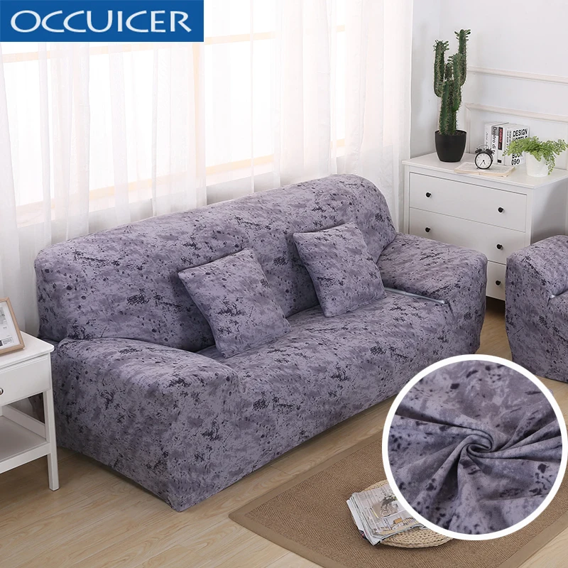 Home & Garden Jwels Floral Pattern Elastic Sofa Covers Stretch Universal Sectional Throw Couch Corner Cover Cases For Armchairs Funda Sillon