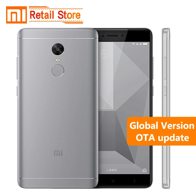 Цена за Глобальный версия xiaomi redmi note 4 snapdragon 625 octa core cpu мобильного телефона 3 ГБ ram 32 ГБ rom 5.5 "FHD 13.0MP 4100 мАч Группа B4 Цена за Глобальный версия xiaomi redmi note 4 snapdragon 625 octa core cpu мобильного телефона 3 ГБ ram 32 ГБ rom 5.5 "FHD 13.0MP 4100 мАч Группа B4