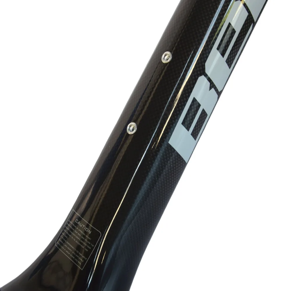 Perfect BEIOU Carbon Fat Bike Frame 19 Inch Internal Cable Routing BSA 120mm Snow bike Fat Tire 4.0"-4.8" with Rigid Carbon Fork 3K B023 3