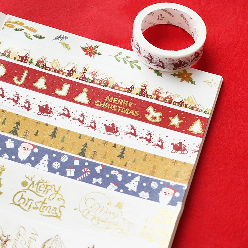Merry Christmas 7m Washi Tape Handmade Sticker Decorative Scrapbooking