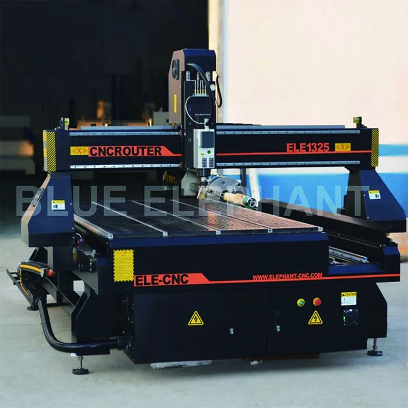 Blue Elephant 4 Axis Wood CNC Router ELE1325 VFD4.5KW with Japan Limit Switch 1325 | Инструменты