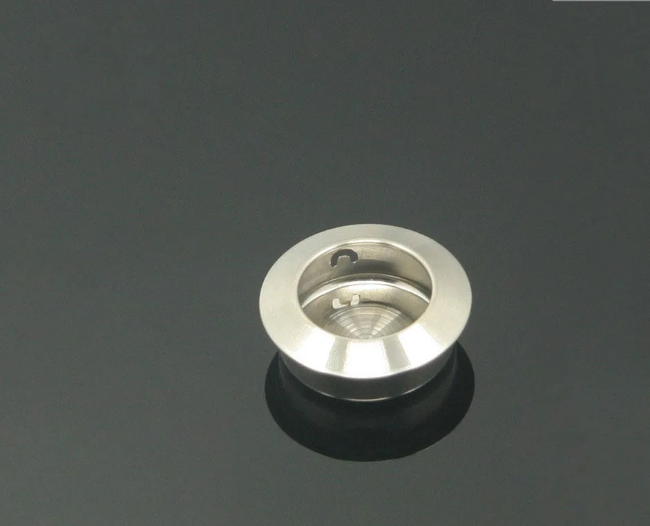 4PCS/LOT Round Convexity Stainless Steel Recessed Flush ...