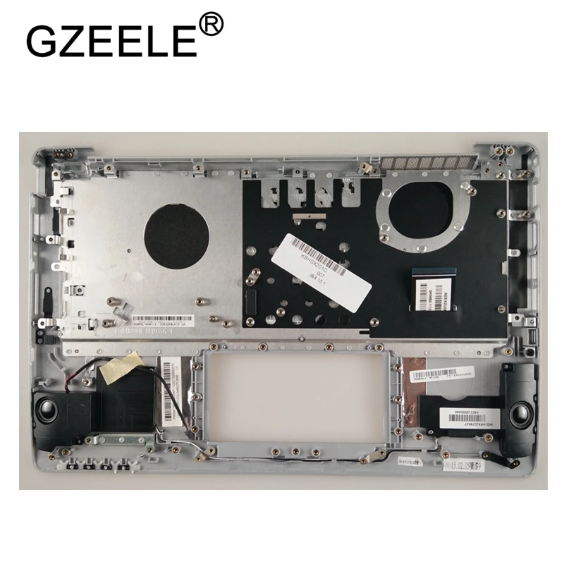 GZEELE чехол c для ASUS X201 X201E X202 x202e Упор для рук крышка верхний чехол Американская версия клавиатура ободок английский Серебряный Верхний чехол Чехол