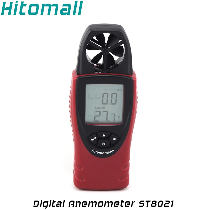 

Professional Wind Speed Test Meter Multifunction Digital Anemometer Air Speed Thermometer Humidity ST8021