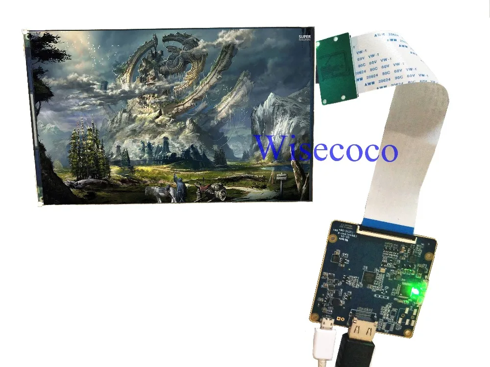 7-дюймовый TFT lcd ips экран 1200*1920 MIPI ЖК-дисплей с HDMI плата контроллера платы для Raspberry Pi, ПК Windows 7