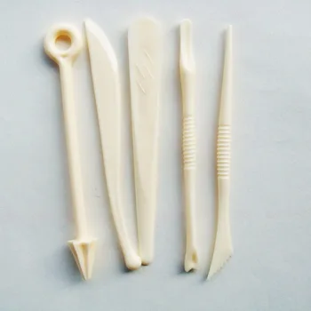 

2SET/LOT clay tools ,Durable New 5 Pcs Pottery Polymer Clay Sculpting Tool Set Pottery Tool Free Shipping