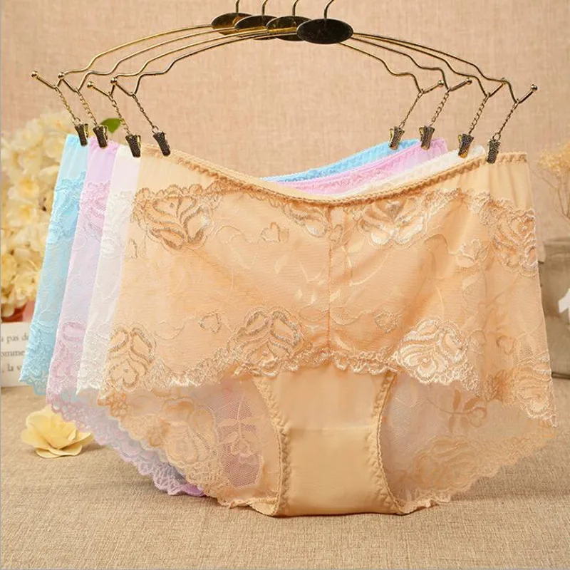Buy L XXL High Elastic Panties Women New Lace