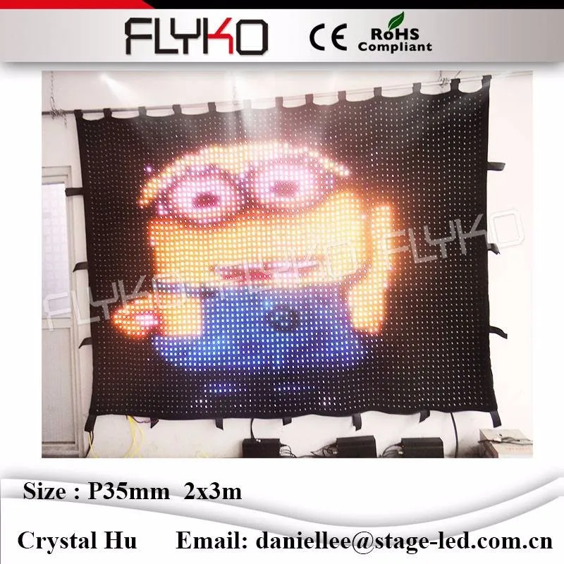 LED video curtain56