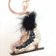 Black-Roller-Skates-Shoe-Feather-Pendant-Charm-Rhinestone-Crystal-Purse-Bag-Car-Keyring-Key-Chain-Accessories.jpg_200x200