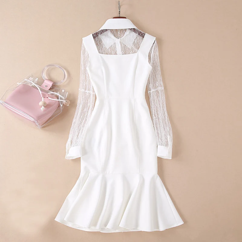 Ensemble Volants En À Tenues Chemisier Robe Voir Assortis Travers Femmes Sexy Dentelle Ensembles Blanc Barboteuse Pièce Top Deux Sirène Pièces 2 zwUOFz5x