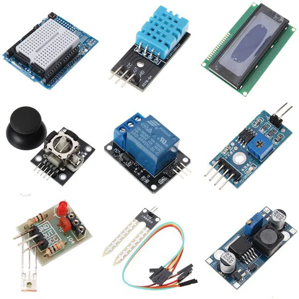 Новый UNO Mega для Nano Sensor релейный bluetooth Wifi LCD Начинающий стартовый набор