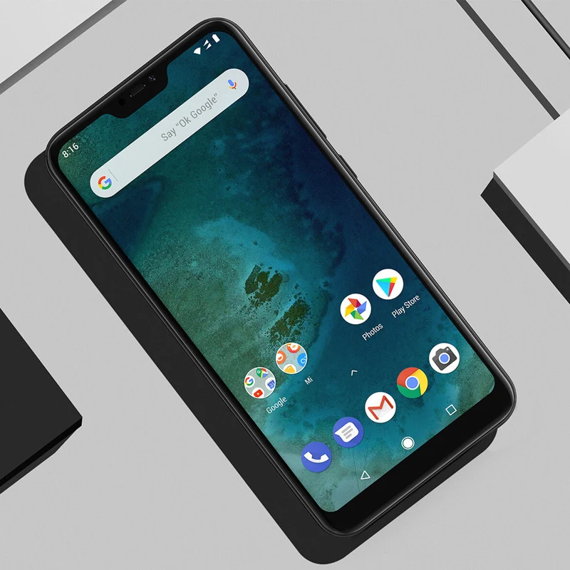 Глобальная версия Xiaomi A2 Lite 4 Гб Оперативная память 64 Встроенная Смартфон Snapdragon 625