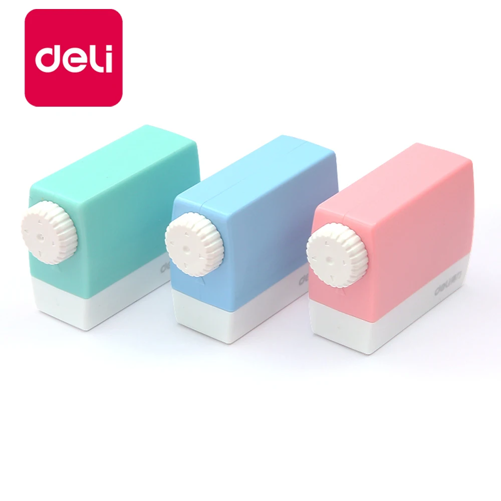 

1PCS Thick Pencil Sharpener Novelty Adjustable Creative Emotions Plastic Children Stationery Supplies Sketch Lead Planer Random