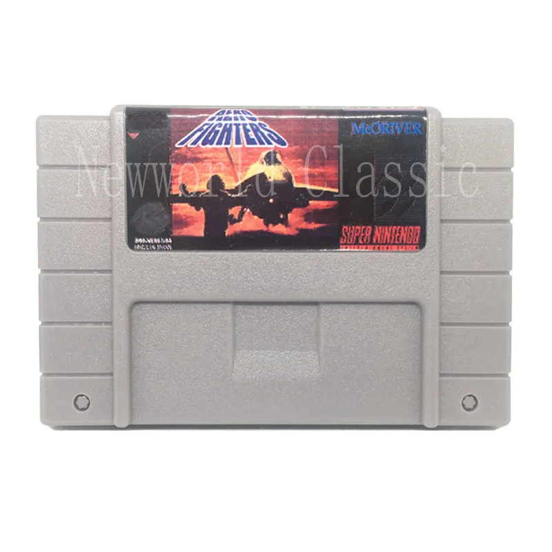 

Aero Fighters US Version Cartridge Card for 16 bit Big Video English language Game Gray Game Card For NTSC Game Player