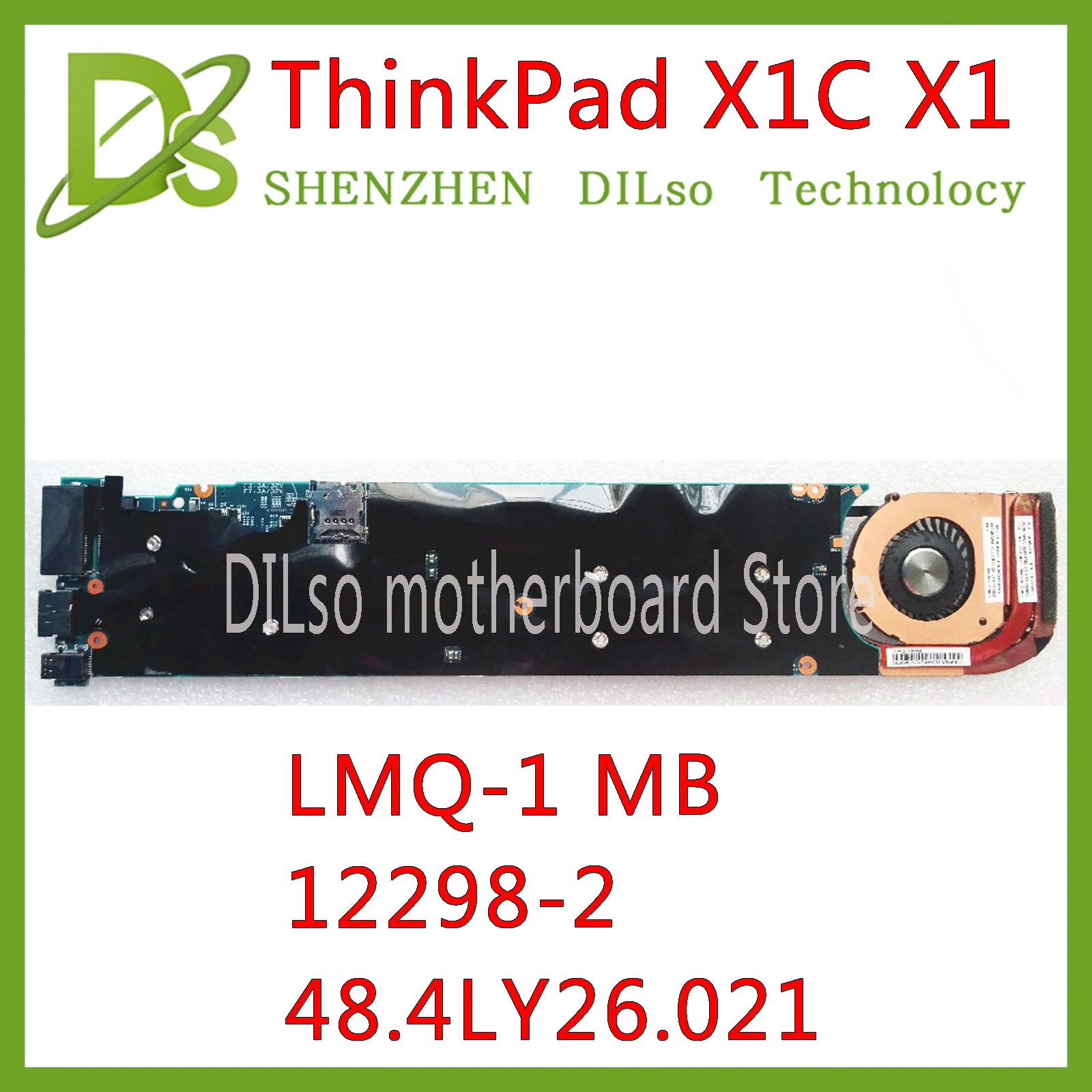 Very best  KEFU 12298-2 FOR Lenovo ThinkPad X1 X1C Laptop Motherboard LMQ-1 MB 12298-2 48.4LY26.021 I5-4210U 8