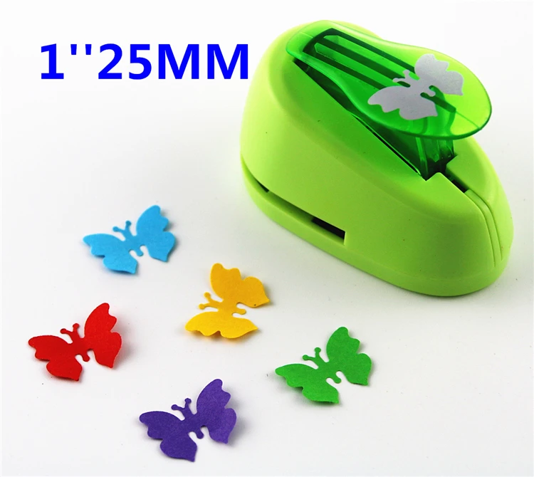 1 'ཕ мм бумажный дырокол для скрапбукинга furador papel flower DIY Craft Punch Creative Embosser Butterfly