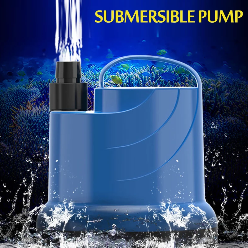 

15~85W NEW aquarium low water pump, portable water pump to make Fountain Mountain waterfall, Submersible Waterfall Fountain Pump